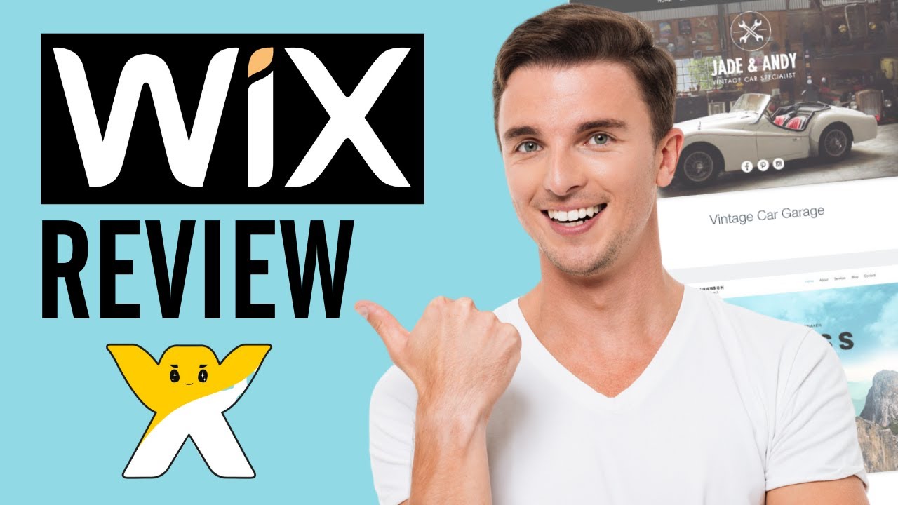 Wix Review Website Builder and Walk through of a Personal Wix Website