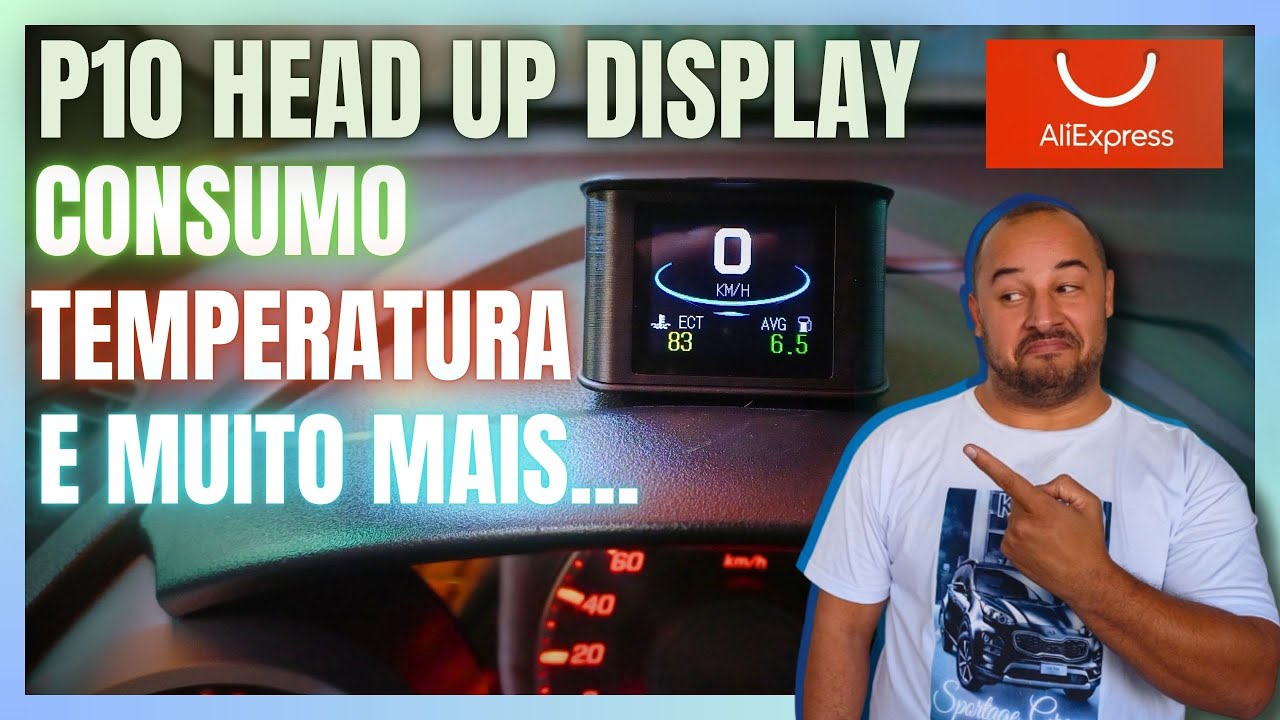 ESTE DISPLAY OBD2 DO ALIEXPRESS MEDE TEMPERATURA CONSUMO APAGA CÓDIGOS DE ERRO  E MUITO MAIS