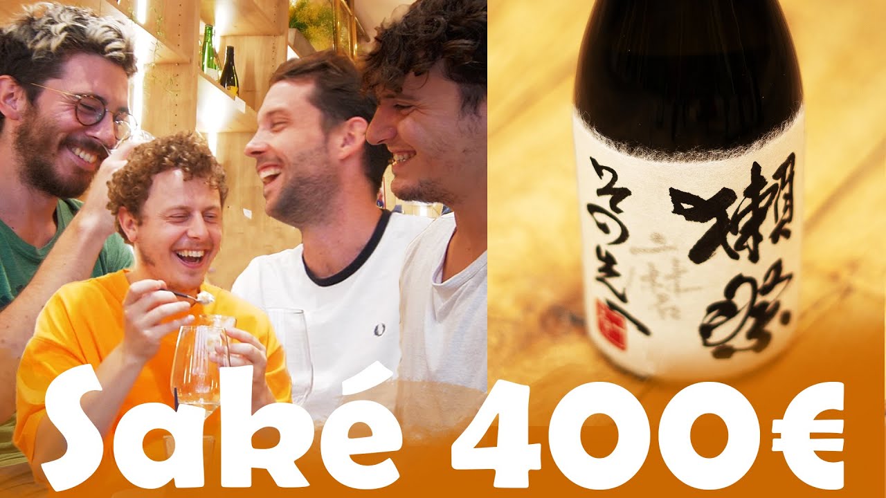 Saké à 10€ VS 400€ avec NORMAN, HUGO et KEMAR !