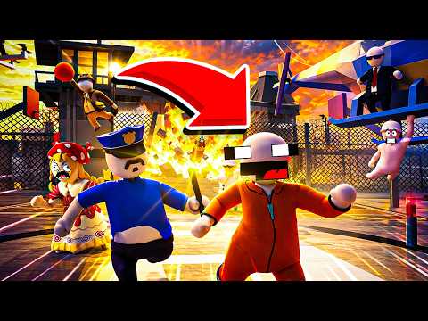 ESCAPE FROM PRISON | HUMAN FALL FLAT