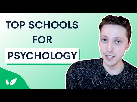 मनोविज्ञान के मेजर के लिए 10 सर्वश्रेष्ठ स्कूल