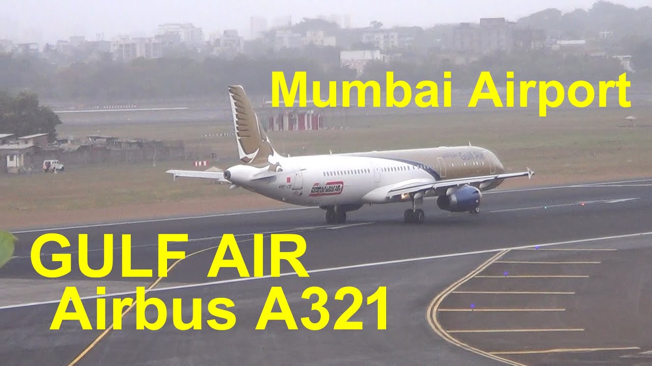 Gulf Air Airbus A321(A9C-CE) Wonderful Takeoff |Mumbai Bahrain Flight
