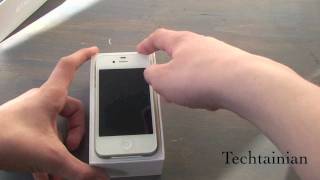 White iPhone 4 Unboxing