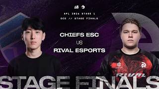 Chiefs ESC vs. Rival Esports // APL 2026 Stage 1 Finals | OCE Day 1