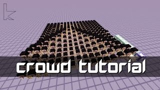 Tutorial - Create Large, Lively Crowds! | Minecraft