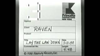 RAVEN - Lay Down The Law (Official Music Video)