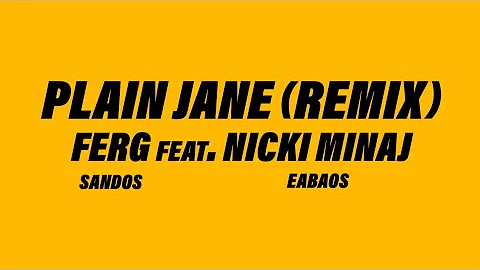 A$AP Ferg - Plain Jane ft. Nicki Minaj (Remix) (Clean) (BASS BOOSTED)