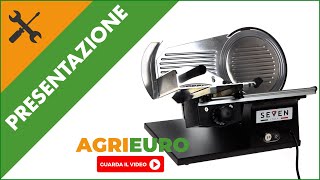 Affettatrice Seven Italy Ps 220 Pro Black Presentazione