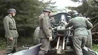 Exclusive Firing the German105s Details