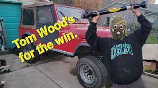Tom Wood's double cardan driveshaft install