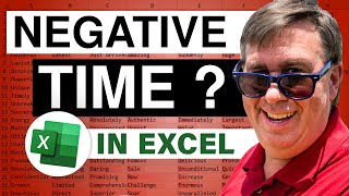 Celebrity Excel - Mastering Negative Time Calculations in Excel - Amazing Trick - Episode 561 Net Worth