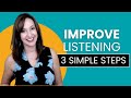 Improve your english listening in 3 simple steps  clear english corner