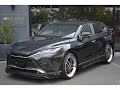 80ハリアーz 477万円 ZEUS新車カスタムコンプリート 車高調 22AW 4本出しマフラー リアゲートウイング ―年 ―km 2000㏄ TOYOTA カスタム例