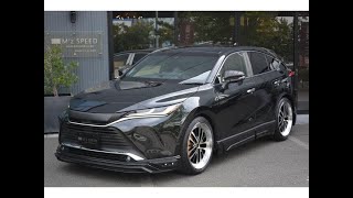 80ハリアーz 477万円 ZEUS新車カスタムコンプリート 車高調 22AW 4本出しマフラー リアゲートウイング ―年 ―km 2000㏄ TOYOTA カスタム例