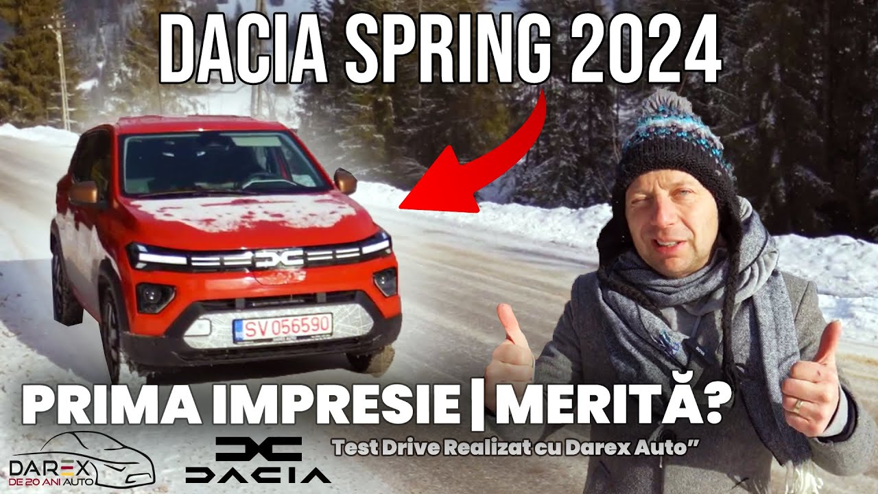 Drive Test Dacia Spring 2024 – Tot ce Trebuie să Știi!