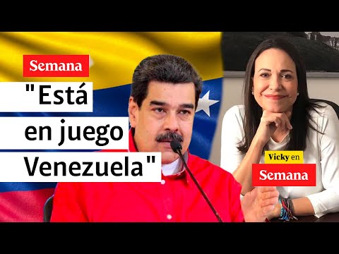 María Corina Machado dice que Maduro no puede &quot;poner a dedo&quot; al que le conviene | Vicky en Semana