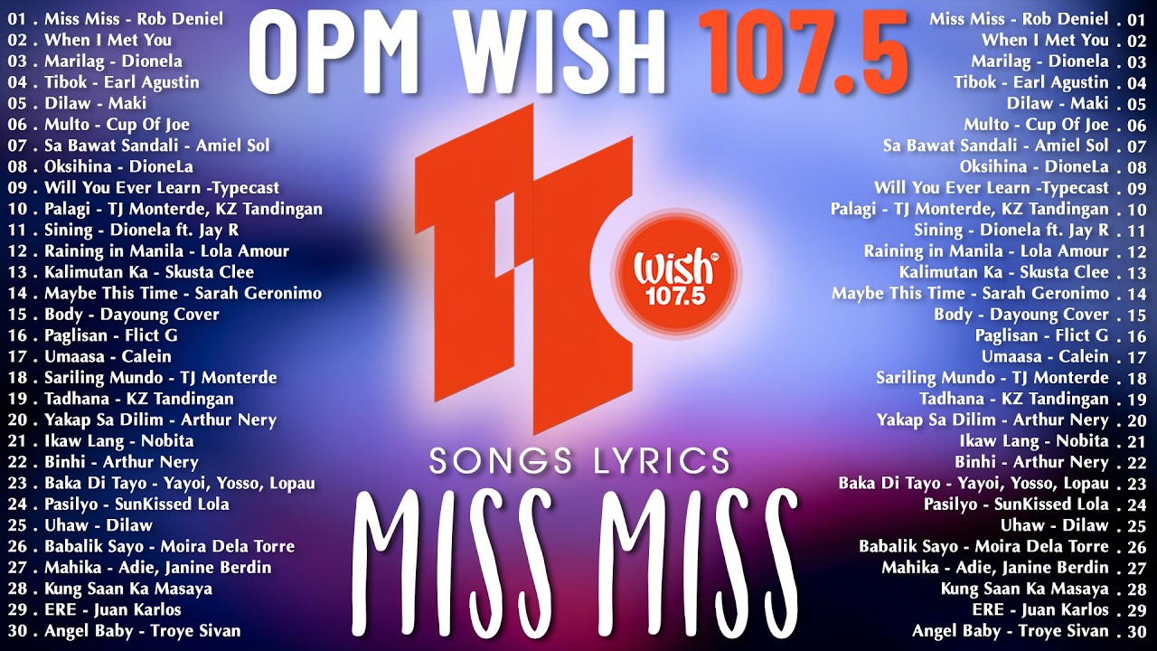 Top OPM Tagalog Love Songs 2026 Playlist 💗 Best Of Wish 107.5 Songs Playlist 2026