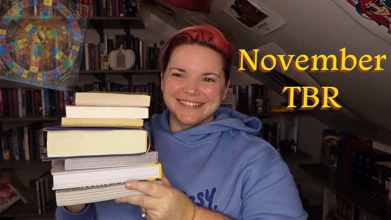 TBR PURSUIT // november TBR // getting excited about reading again