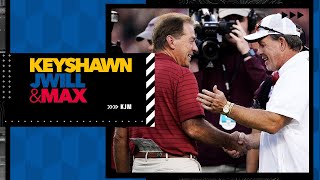 Texas A&M head coach Jimbo Fisher describes how it feels to beat Nick Saban & Alabama | KJM screenshot 2