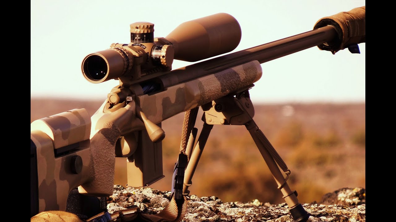 Sniper Rifle With Silencer And Scope YouTube