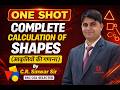 ONE SHOT Class Calculation of Triangle Shapes  (त्रिभुजो आकृतियां की गणना)for ALL Exam C.R. Sinwar 