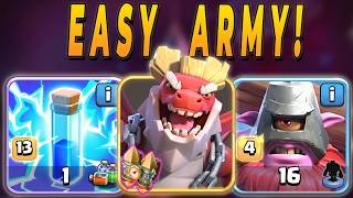 Easiest Legend1 Attack Strategy Throwers with ZapQuake + Rocket Backpack | Clash of Clans
