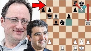 Unbelievable Chess Moves! Gelfand's Bishop Sacrifice and Kramnik's Knight Sacrifice