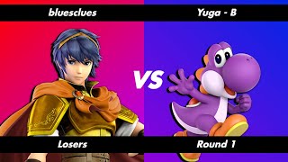 VS Smack Down #9 - bluesclues (Marth) Yuga - B (Yoshi) Smash Ultimate SSBU