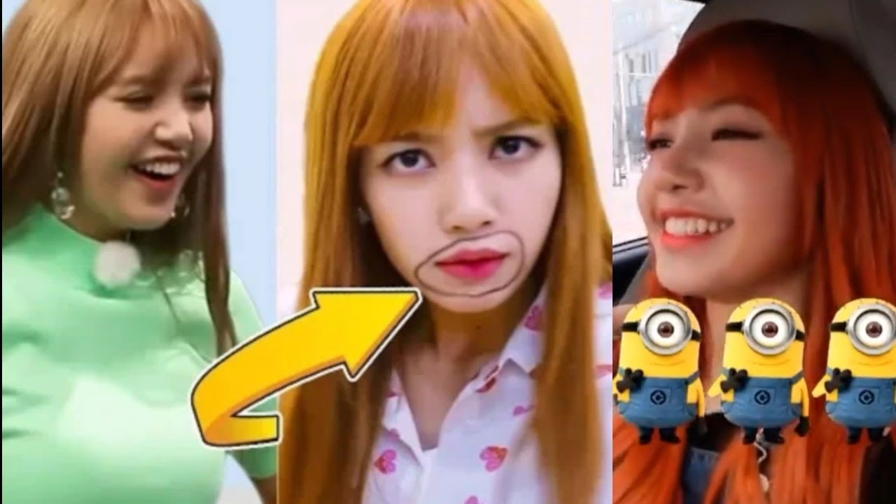 التحدي المستحيل حاول عدم الضحك او الابتسام مع ليسا عضوة بلاك بينك