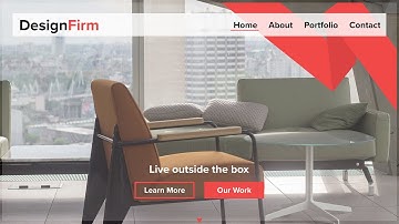 "Modern" Web Design Speed Art - Design Firm Portfolio Site