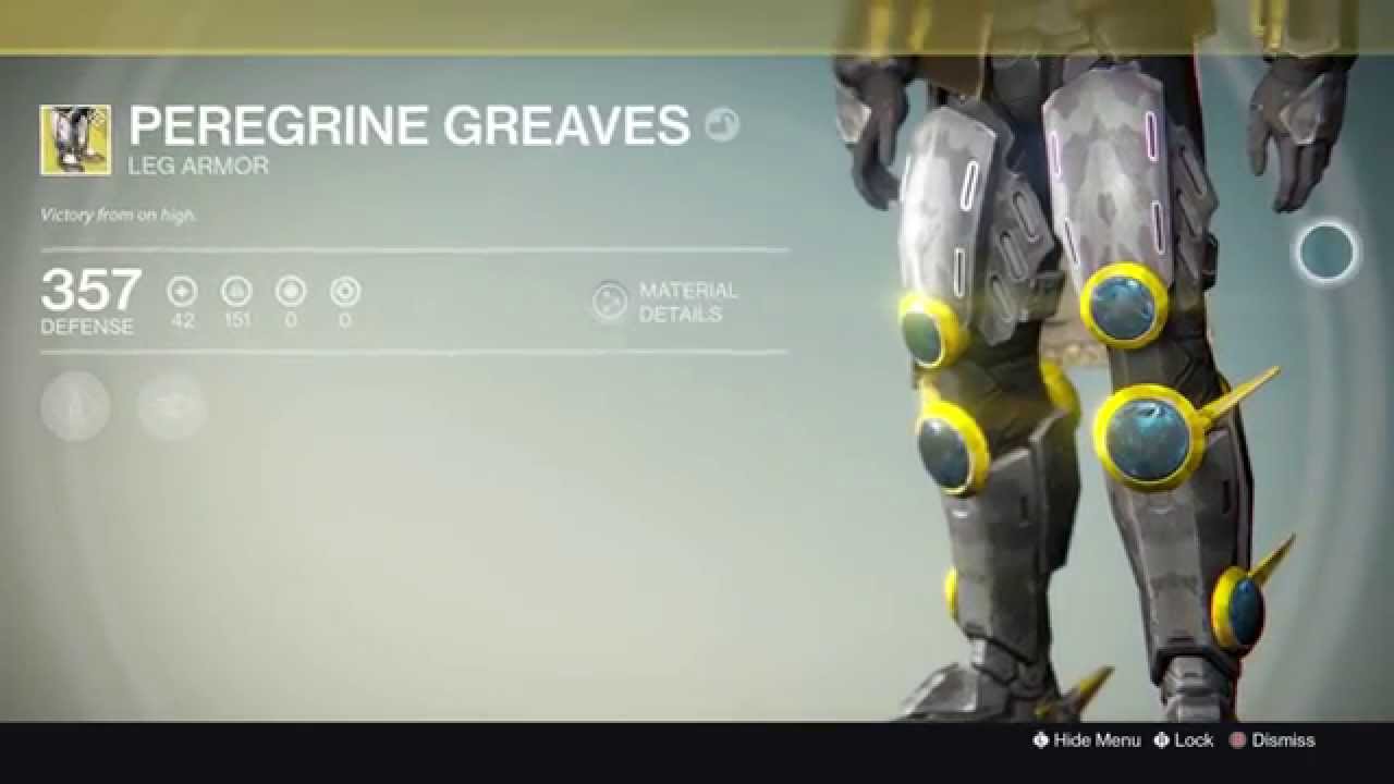 Destiny 2 Peregrine Greaves Build