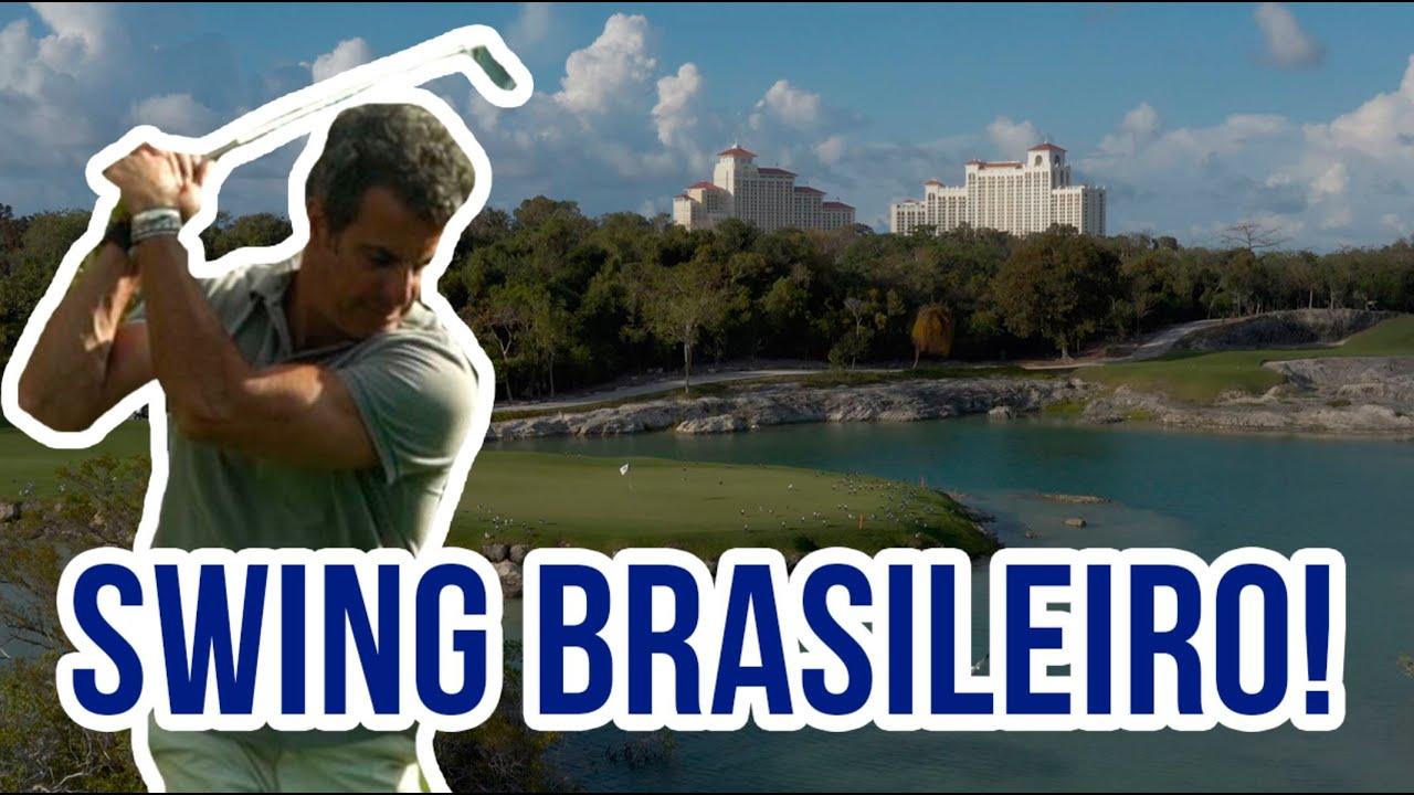 Uma aula de golfe no melhor campo das Bahamas!