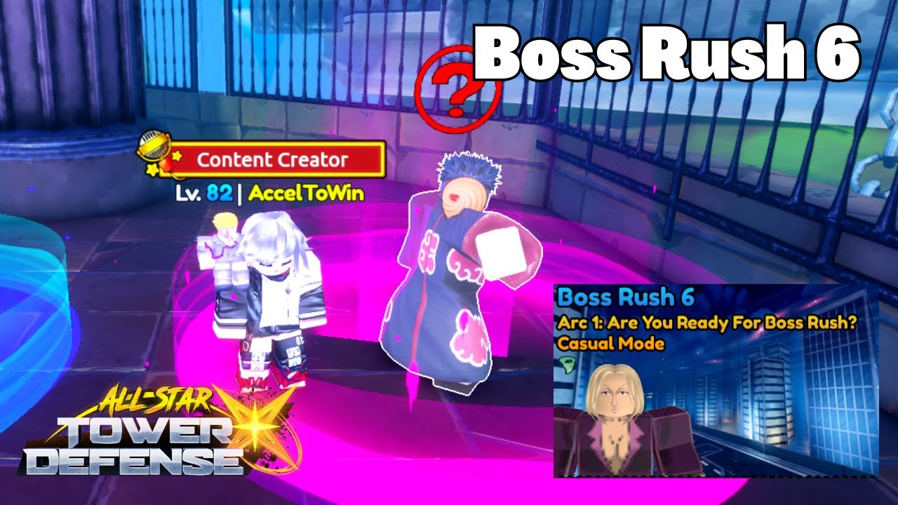 How To Do Boss Rush 6 All Star Tower Defense X ASTD X - YouTube