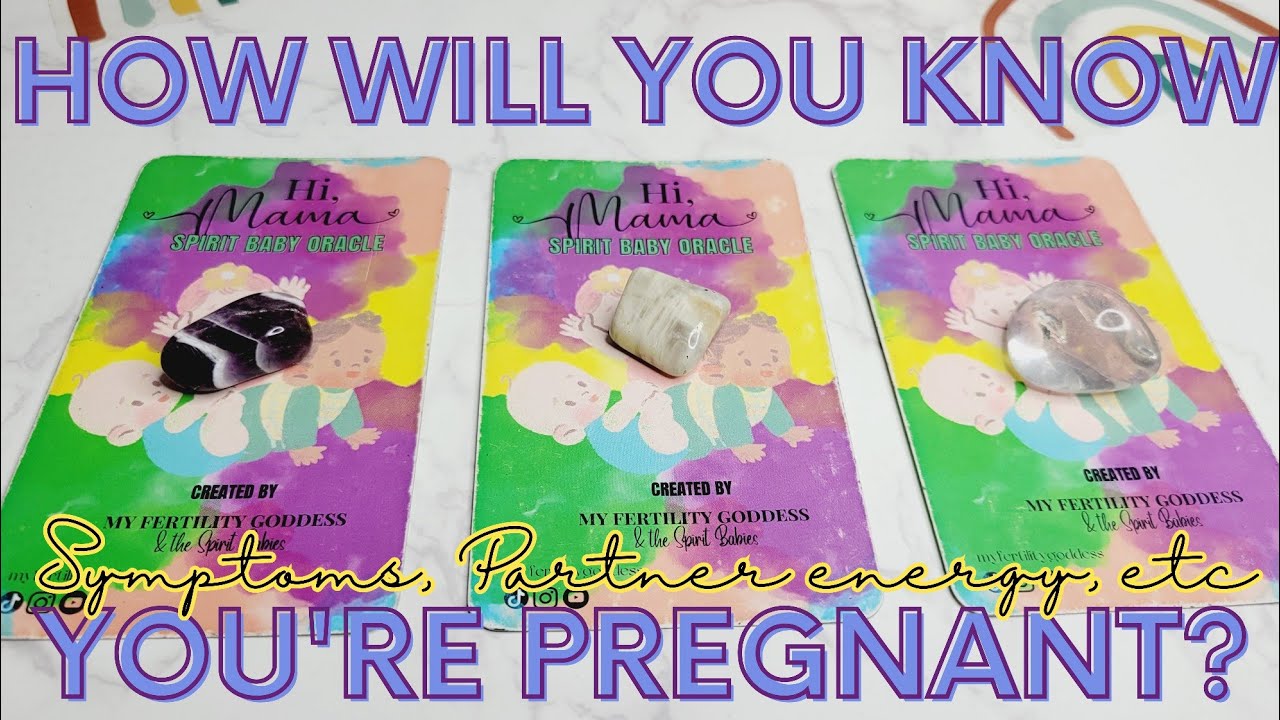 How will you know you're pregnant? 🤰🏾🤔🥰 | Fertility Pick-A-Card Reading