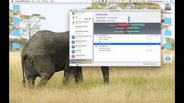 How to setup Audiomux as an AggregateDevice on OS X.
