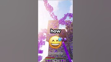 did you count how many blocks i mined?🤔 #minecraft #shorts