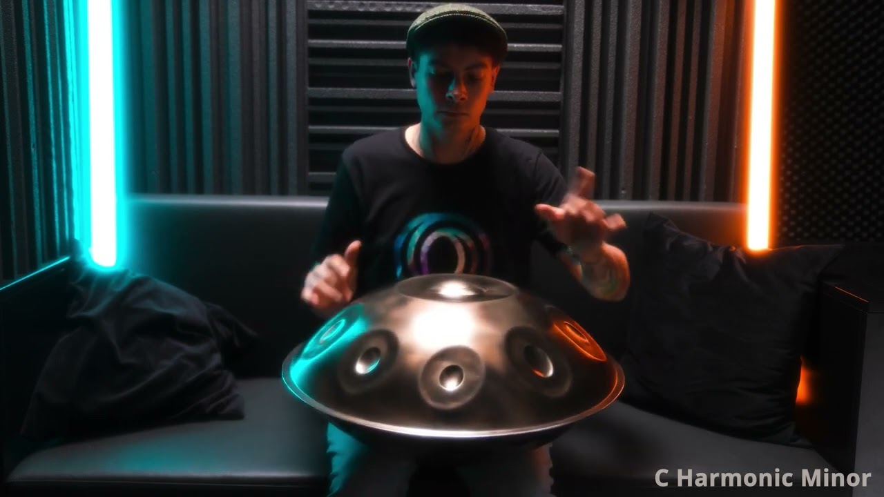 Nebula Handpan - C Harmonic Minor 17