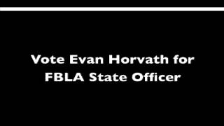 NH FBLA State Officer Campaign Video - Evan Horvath