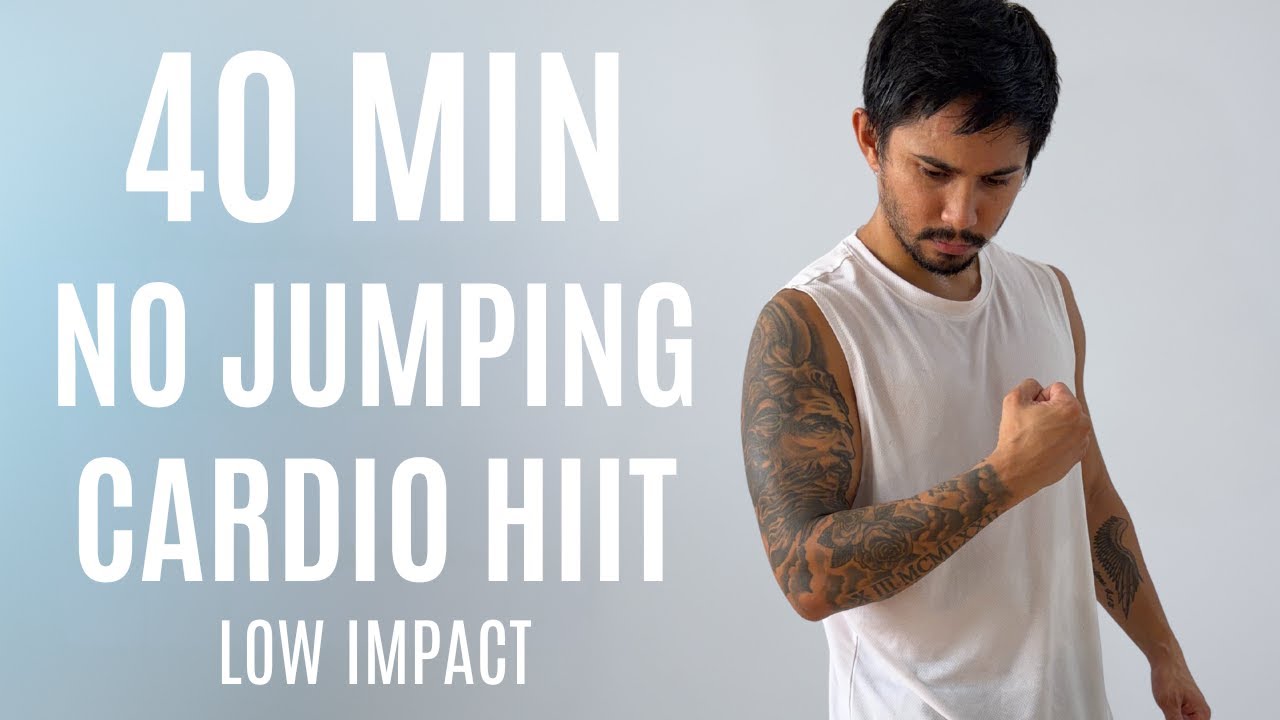 30-минутная кардио-HIIT тренировка – БЕЗ ПРЫЖКОВ | Низкая нагрузка, только стоя, без оборудования
