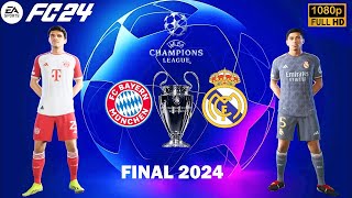 FC 24 - DREAM FINALE - BAYERN MUNICH VS REAL MADRID | FINAL UCL 2024 | PS5™ - FUL HD 1080p