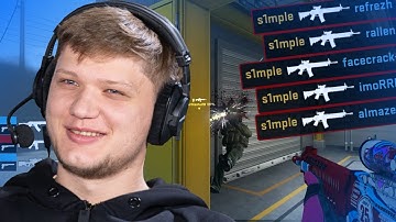 s1mple FPL ACE vs. team facecrack on Nuke (CS:GO)