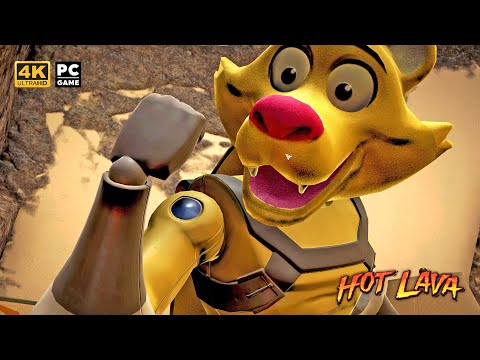 Hot Lava PC - Basement All Courses [ 4k 60fps ] - YouTube