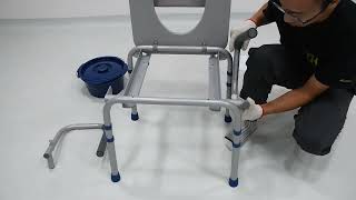 Loyoda Installation Video for Bedside Commode