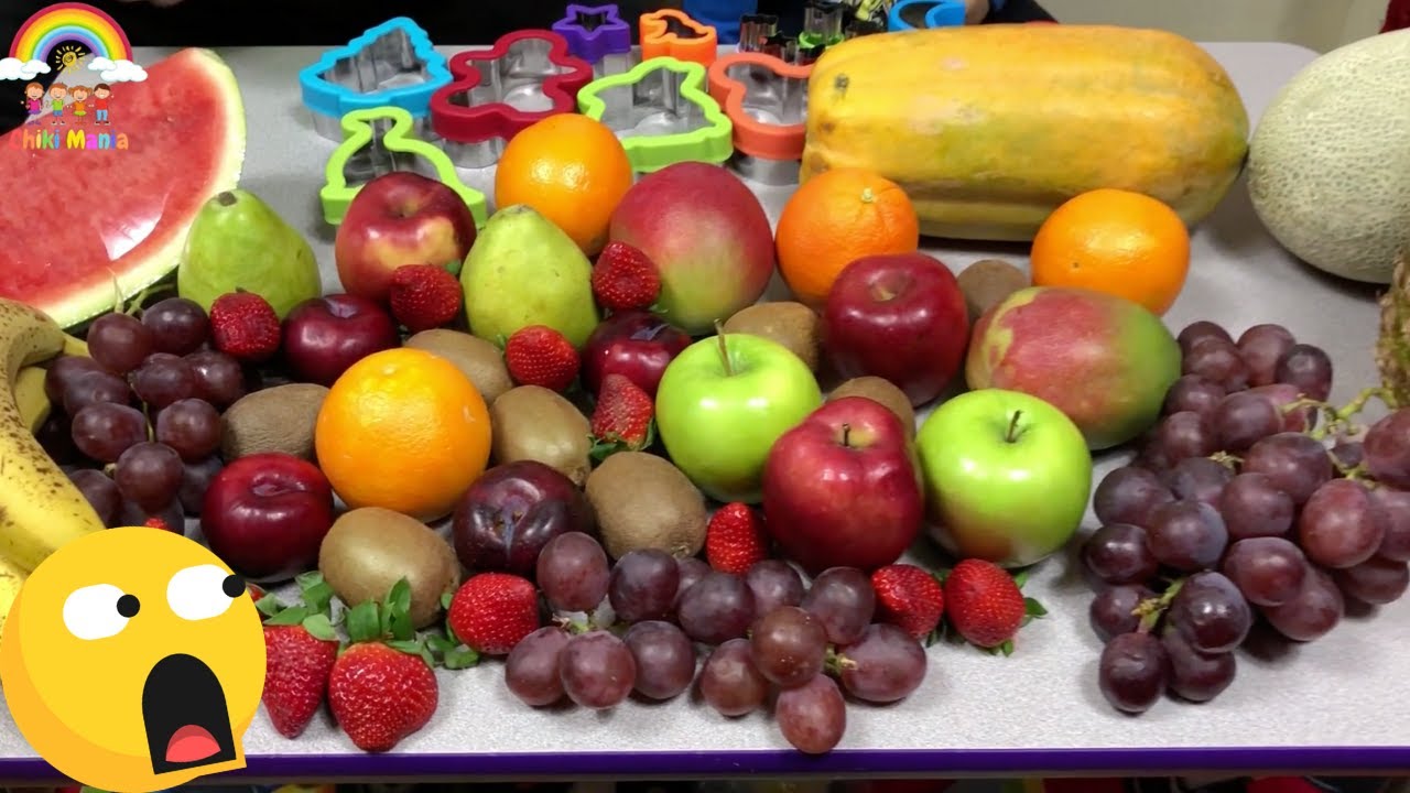 Frutas para niños en Español [ Videos infantiles de frutas] Jugando con frutas para niños