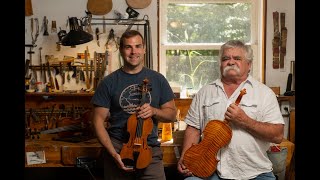 Violin Building and Repair Apprenticeship ’22–’23 | Daniel Smith and Richard Maxham