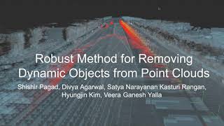 ICRA 2020 - Robust Method for removing Dynamic objects from point clouds screenshot 3