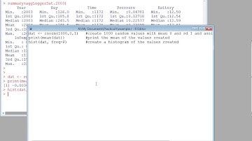 Intro to Data Analysis with R - Scripts in R