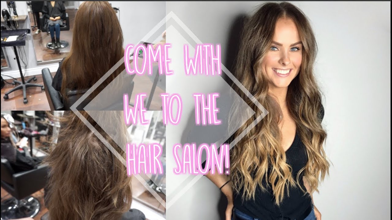 COME WITH ME TO THE HAIR SALON!