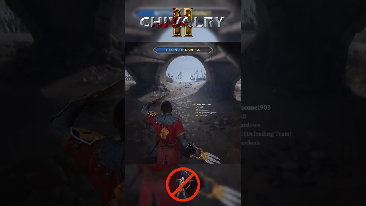 Elite level archer hunting 