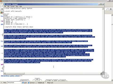 16 Hierarchical Query Syntax